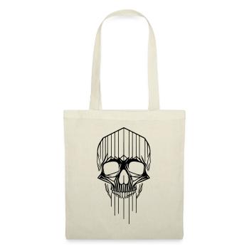 Skeleon Skull - Tote Bag - nature - Front