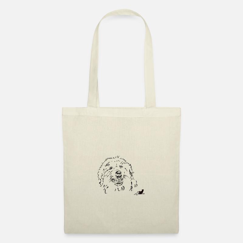 MAREMMA-HUND - Stoffbeutel - Natur
