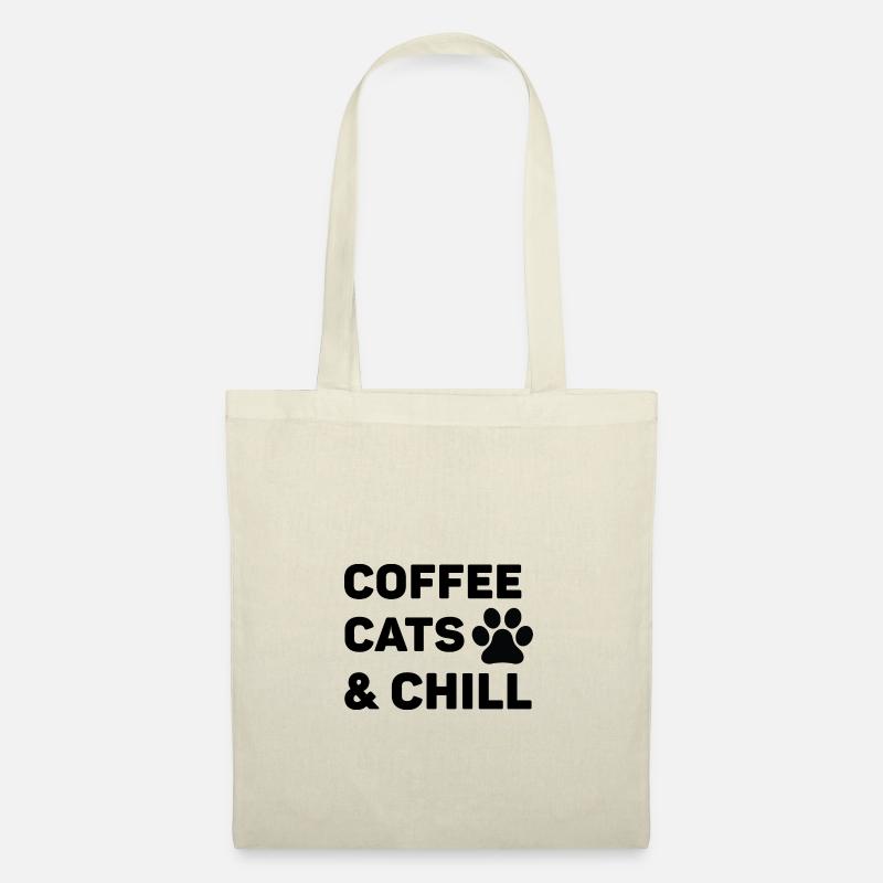 Coffee Cat - Stoffbeutel - Natur