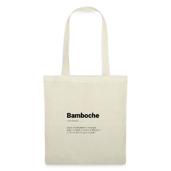 Bamboche definition - Sac en tissu - nature - Devant