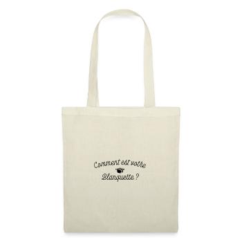 Humour OSS 117 🍴 "Comment est votre Blanquette ?" - Sac en tissu - nature - Devant