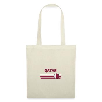 Qatar fan tshirt/trikot for global competitions - Tote Bag - nature - Front