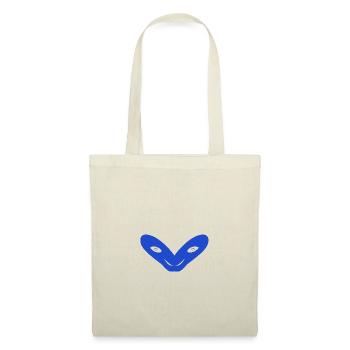 Le secret du bleu - Sac en tissu - nature - Devant