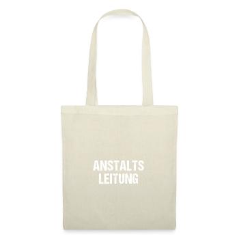 Anstaltsleitung - Stoffbeutel - Natur - Vorne