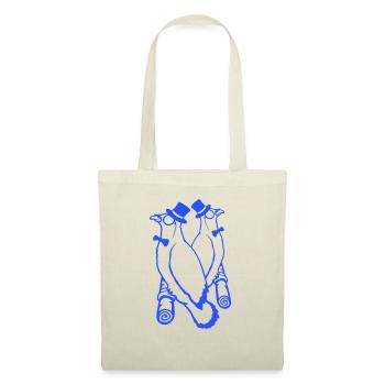 Sir Birds Team Hat Monocle Glasses 2 Rich Friends - Tote Bag - nature - Front