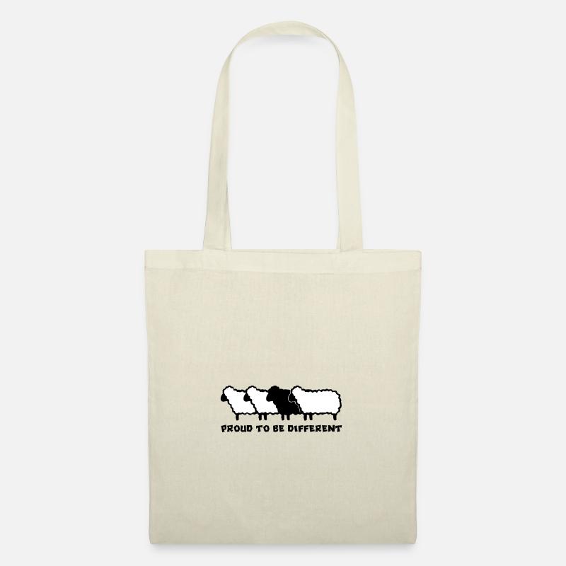 DIFFERENT SHEEP 2 - 2C - Tote Bag - nature