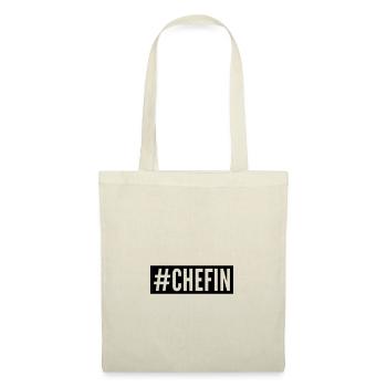 Chefin - Stoffbeutel - Natur - Vorne