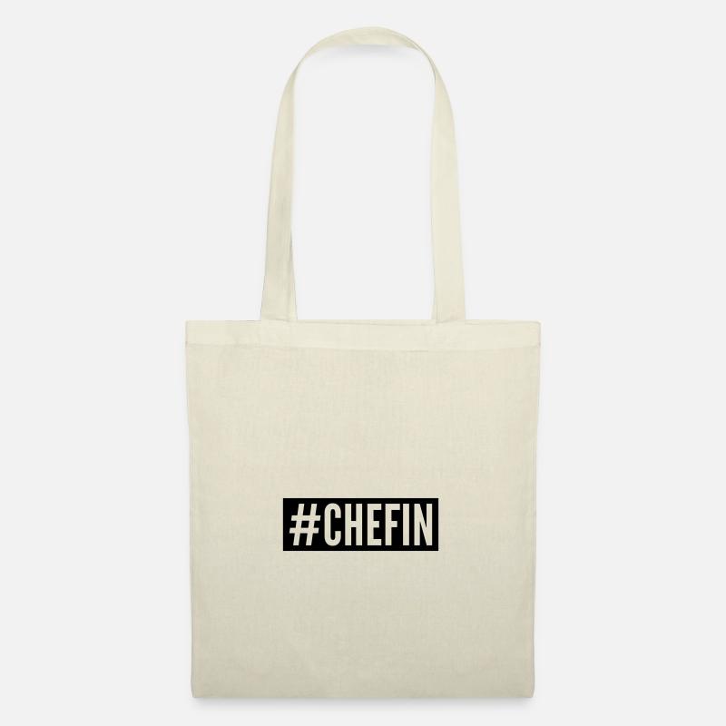 Chefin - Stoffbeutel - Natur