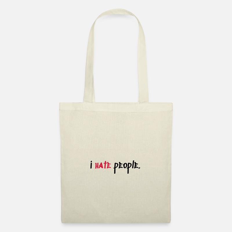 I hate people - Tote Bag - nature