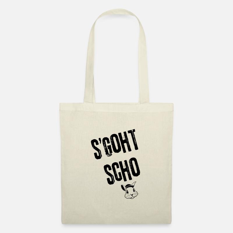 S'goht scho | Redewendung - Stoffbeutel - Natur
