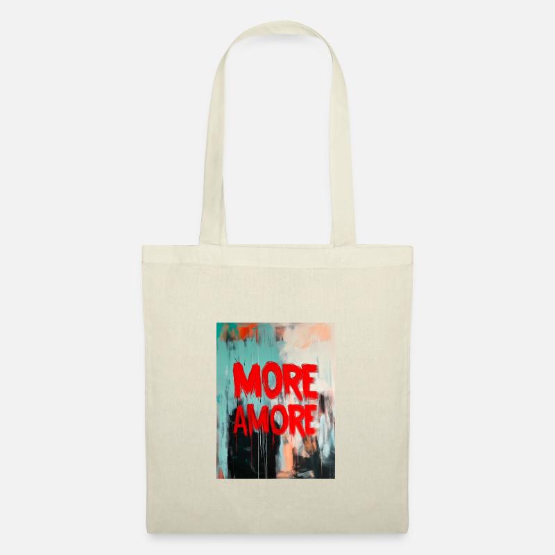More Amore - Stoffbeutel - Natur
