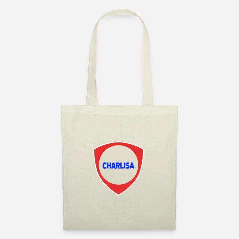 Bouclier Charlisa - Sac en tissu - nature