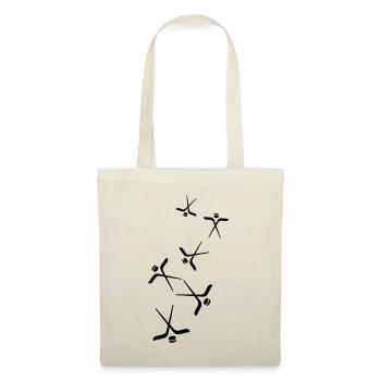 Symbole du hockey sur glace - Sac en tissu - nature - Devant
