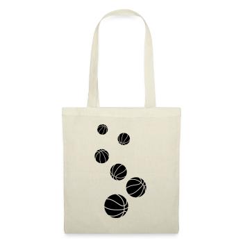 Basketball symbol - Stoffbeutel - Natur - Vorne