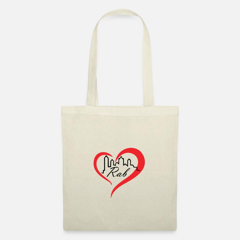 Rab Vibes – Pure Inselmagie - Stoffbeutel - Natur