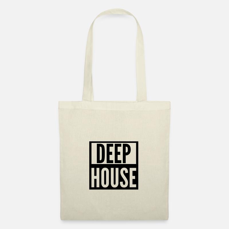 deep house - Stoffbeutel - Natur
