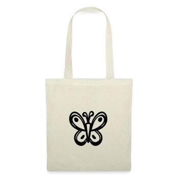 Papillon - Sac en tissu - nature - Devant