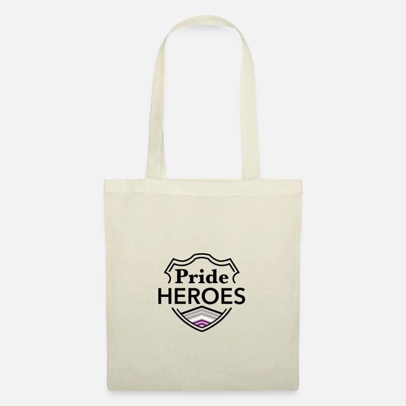 PrideHeroes Ace Flag - Stoffbeutel - Natur