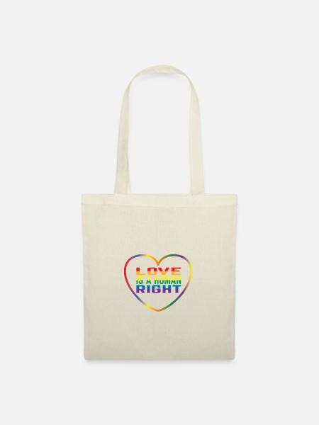 LGBT Gay Pride LGBTQ - Stoffbeutel - Natur