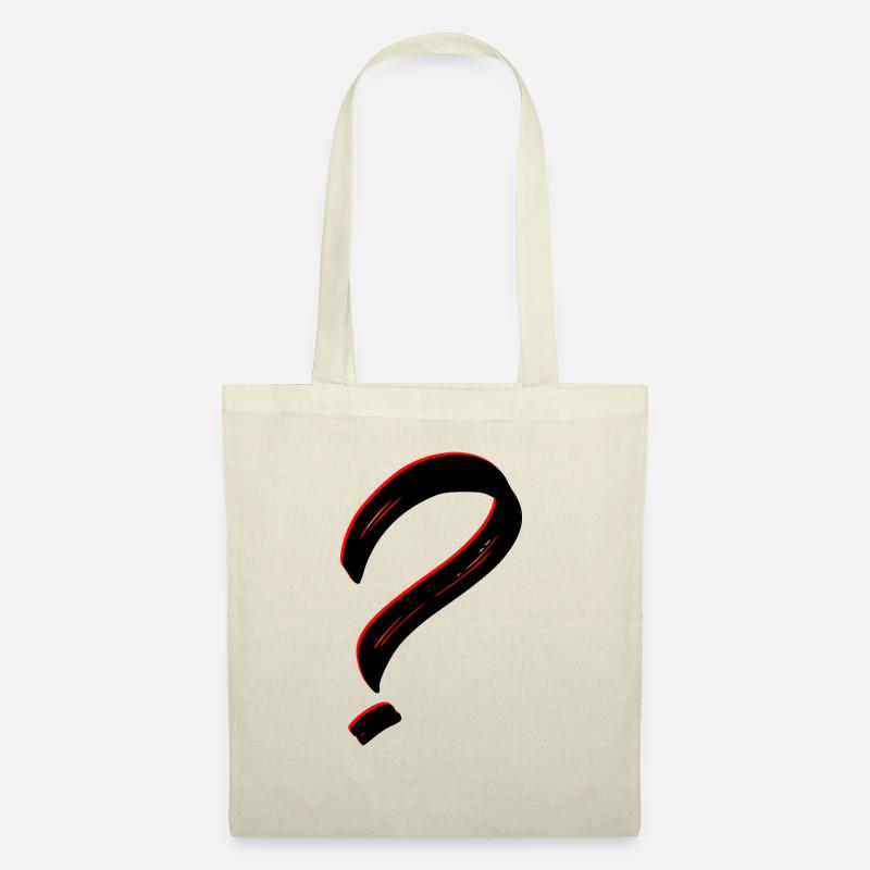 Point d’interrogation - Sac en tissu - nature