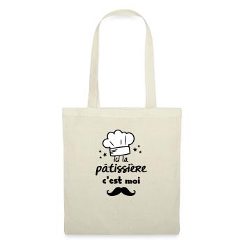 la pâtissière - Sac en tissu - nature - Devant