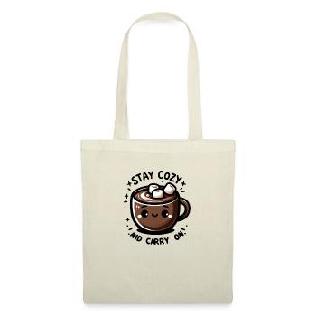 Stay cozy and Carry on - Tote Bag - nature - Front