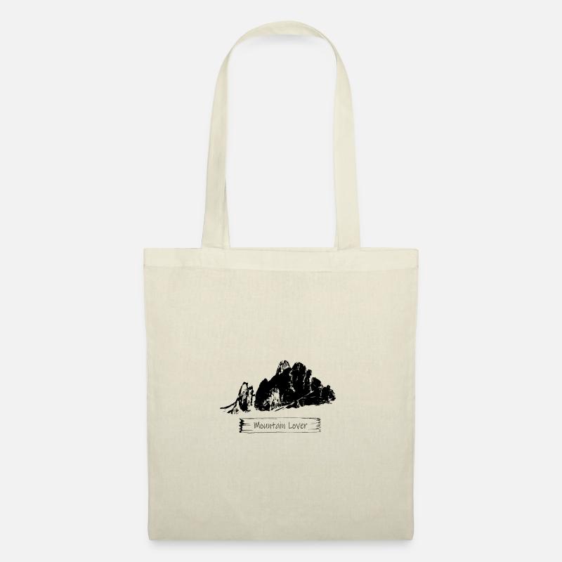 Mountain Lover - Stoffbeutel - Natur
