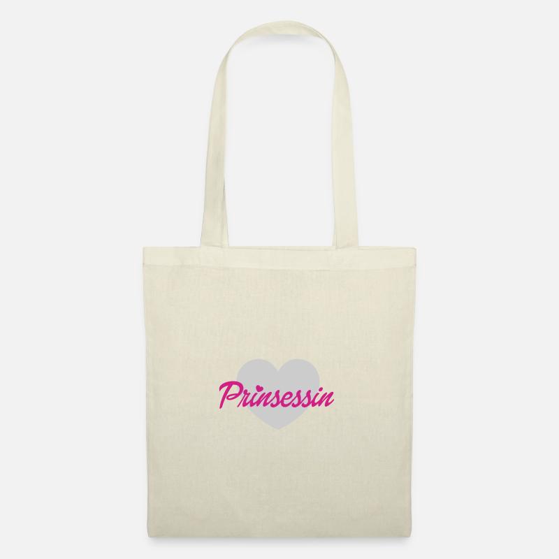 Prinzessin - Stoffbeutel - Natur