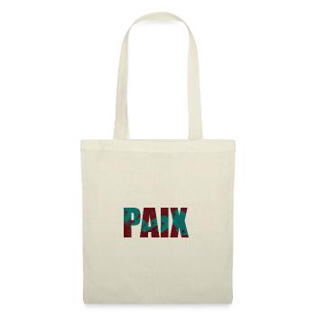 PAIX - Sac en tissu - nature - Devant