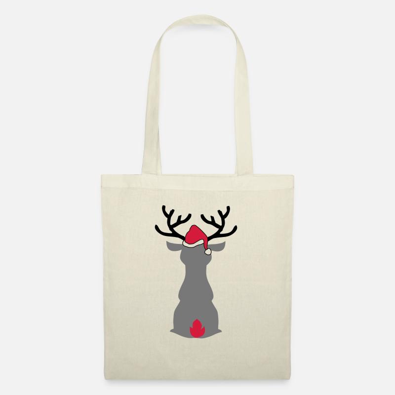 weihnachten - Stoffbeutel - Natur