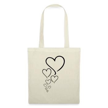Heart spreads love - Tote Bag - nature - Front