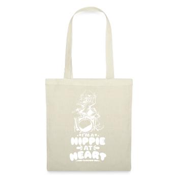 Cool hippie papa batterie musique - Sac en tissu - nature - Devant