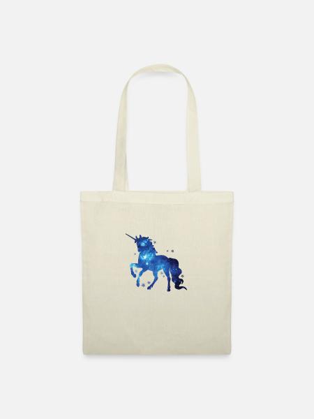 Einhorn Einhorn Einhorn Geschenk Geschenkidee - Stoffbeutel - Natur