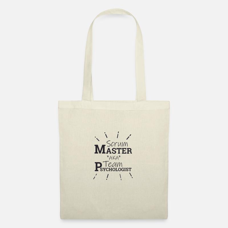 "Scrum Master Team" | "Scrum Master" - Stoffbeutel - Natur