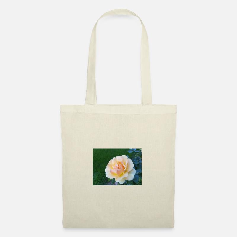 Rose - Stoffbeutel - Natur