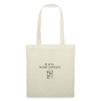 Je suis Rome antique homme - Sac en tissu - nature - Devant
