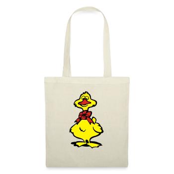 ente - Stoffbeutel - Natur - Vorne