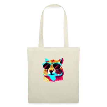 hamster cool - Stoffbeutel - Natur - Vorne