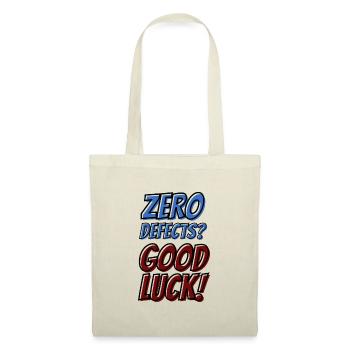 Zero Defects Good luck - Tote Bag - nature - Front
