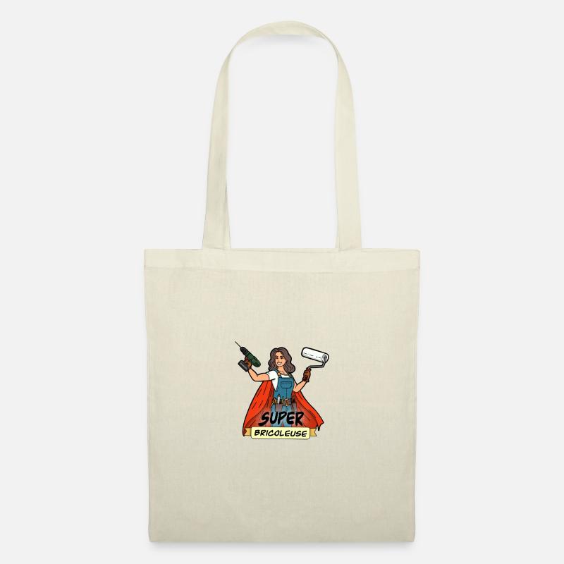 Super Bricoleuse - Sac en tissu - nature