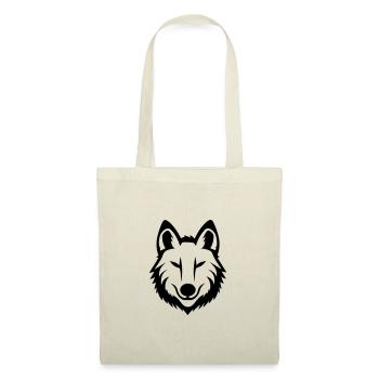 Loup - Sac en tissu - nature - Devant