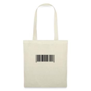 Code barre fabriqué en france - Sac en tissu - nature - Devant
