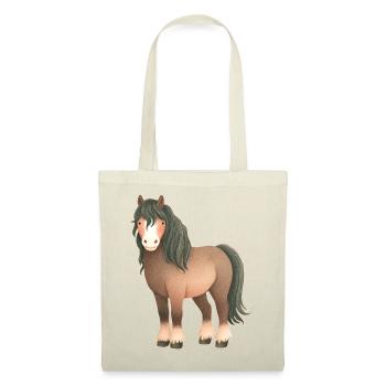Cheval - Sac en tissu - nature - Devant