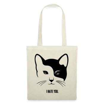 Cat: I Hate You. - Tote Bag - nature - Front