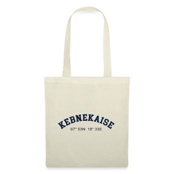 Kebnekaise GPS Hiking Coordinates Sweden - Tote Bag - nature - Front