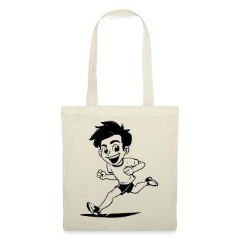 Marathon Runner Sketch - Tote Bag - nature - Front