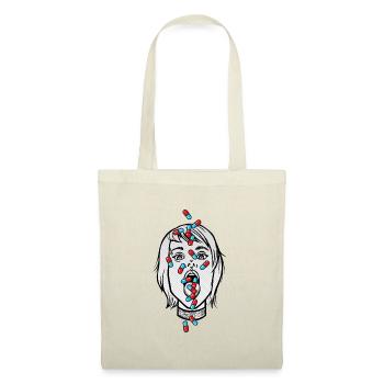 Intoxiqué - Sac en tissu - nature - Devant