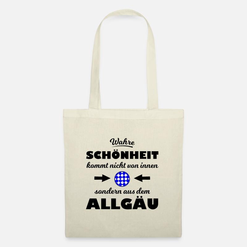 Der Schöne aus dem Allgäu - Stoffbeutel - Natur