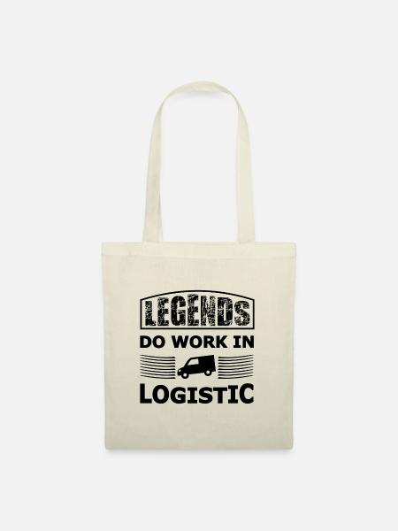 Legenden der Logistik - Stoffbeutel - Natur