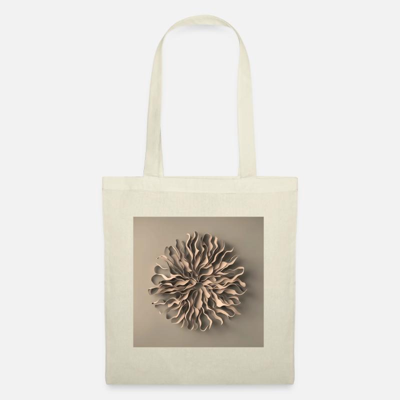 Abstract round pattern/shape, earth-toned - Tote Bag - nature
